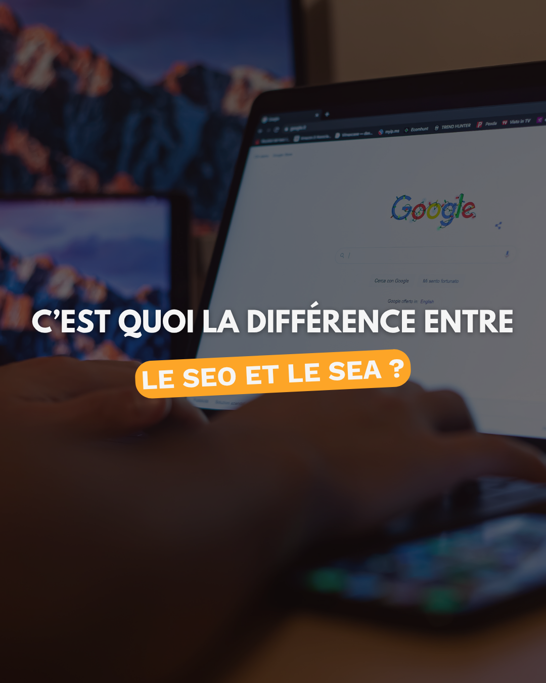 Quelle est la différence entre le seo & le sea ?
